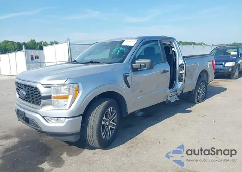 2022 Ford F-150 Xl from USA, damaged, VIN 1FTEX1EP3NFA65331